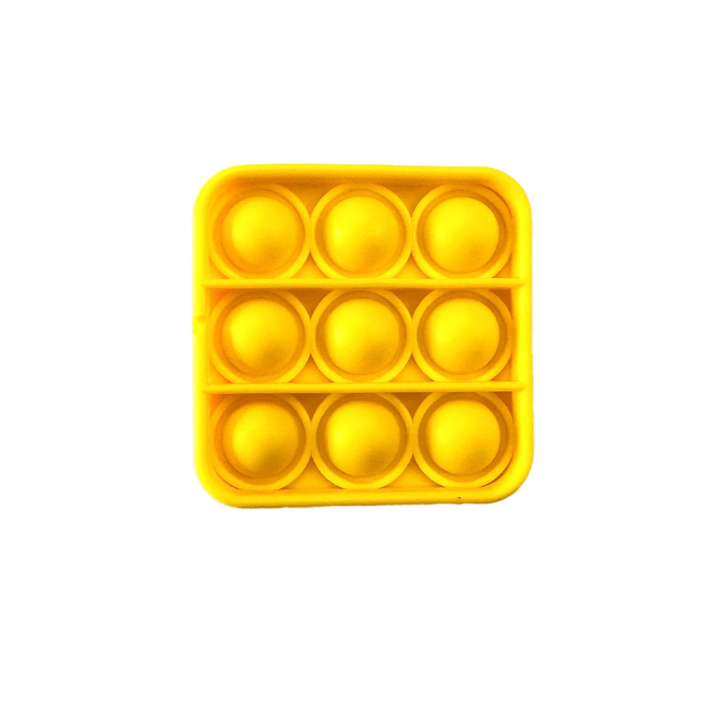 Pop Fidget Toys, Silicone Push Pop Bubble Toys for Kids and Adults Rainbow Fidget Poppers Square Octagon Heart Round Shape