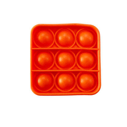 Pop Fidget Toys, Silicone Push Pop Bubble Toys for Kids and Adults Rainbow Fidget Poppers Square Octagon Heart Round Shape