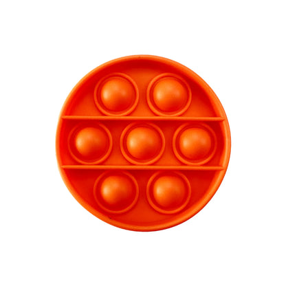 Pop Fidget Toys, Silicone Push Pop Bubble Toys for Kids and Adults Rainbow Fidget Poppers Square Octagon Heart Round Shape