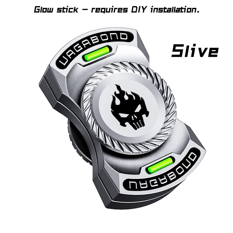 ADHD Focus Tool edc fidget 3-in-1 Fidget Toy Magnetic Spinner Push Play Gadget Stress Relief for Anxiety Kids Adults