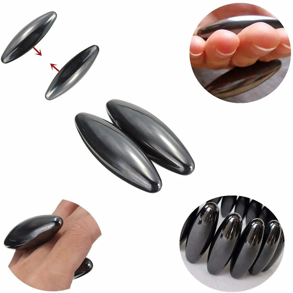 Magnet Chess Game Stones,Anti Stress Antistress Relief Fidget Toys Magnetic Stone for Adults ADHD Autism Fridge Sticker Desk EDC