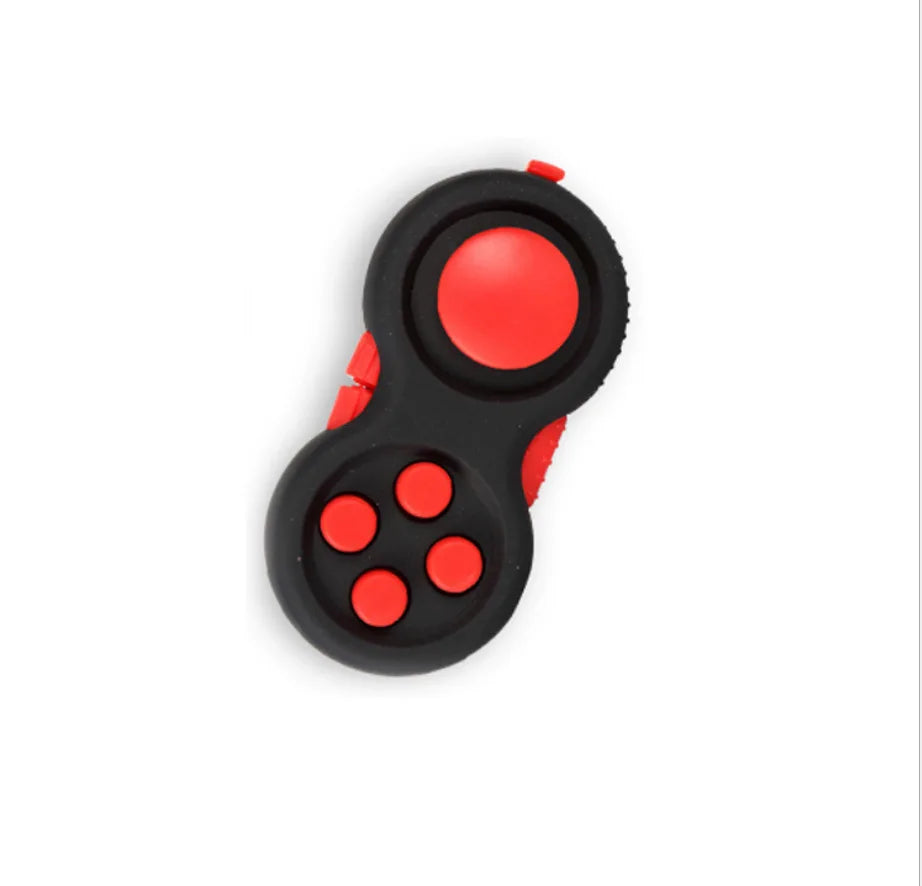 New Premium Quality Fidget Controller Pad with 8 Fidget Functions Game Focus Toy Cube Relieves Stress and Anxiety Toys for Gifts