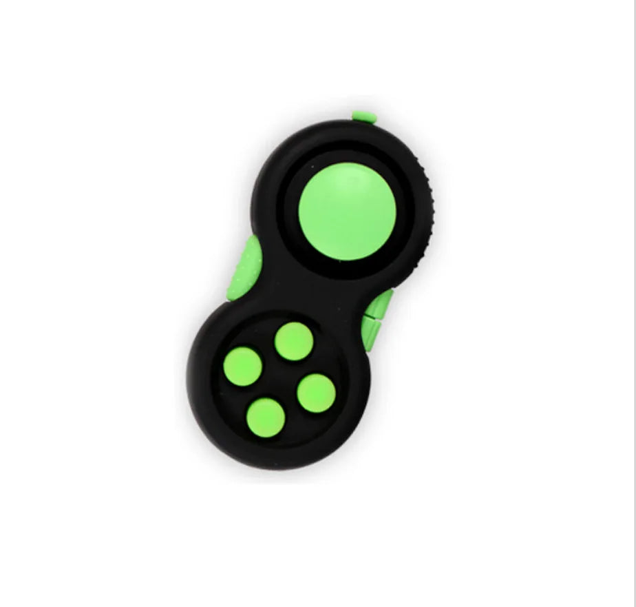 New Premium Quality Fidget Controller Pad with 8 Fidget Functions Game Focus Toy Cube Relieves Stress and Anxiety Toys for Gifts