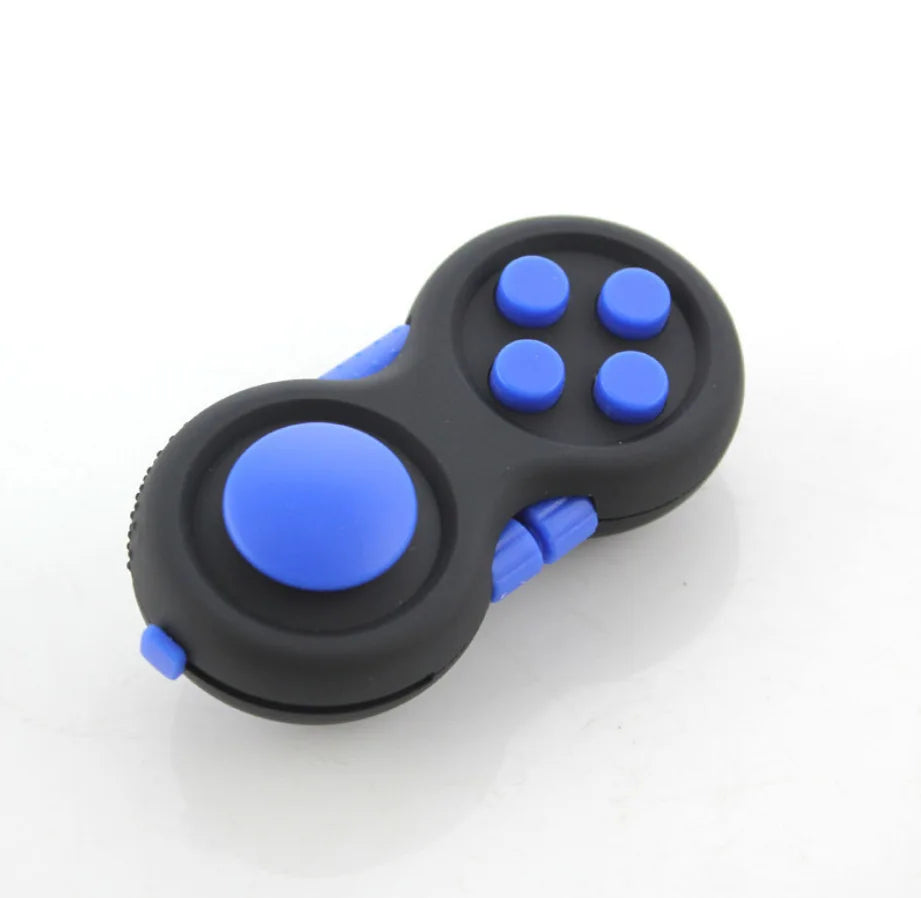 New Premium Quality Fidget Controller Pad with 8 Fidget Functions Game Focus Toy Cube Relieves Stress and Anxiety Toys for Gifts